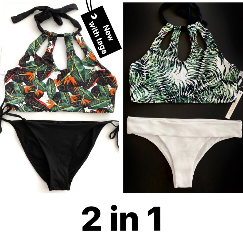 Reversible bikini top